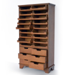 Haberdashery kast 24 laden